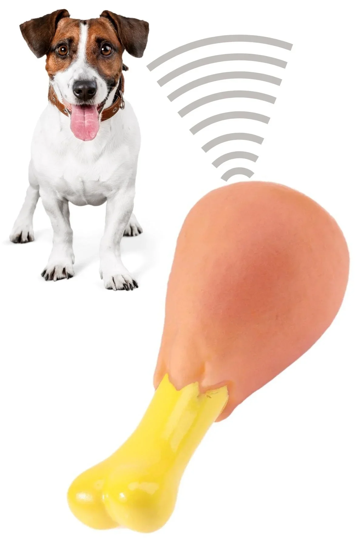 Buffer Köpekler İçin Oyuncak Tavuk Budu görsel 8