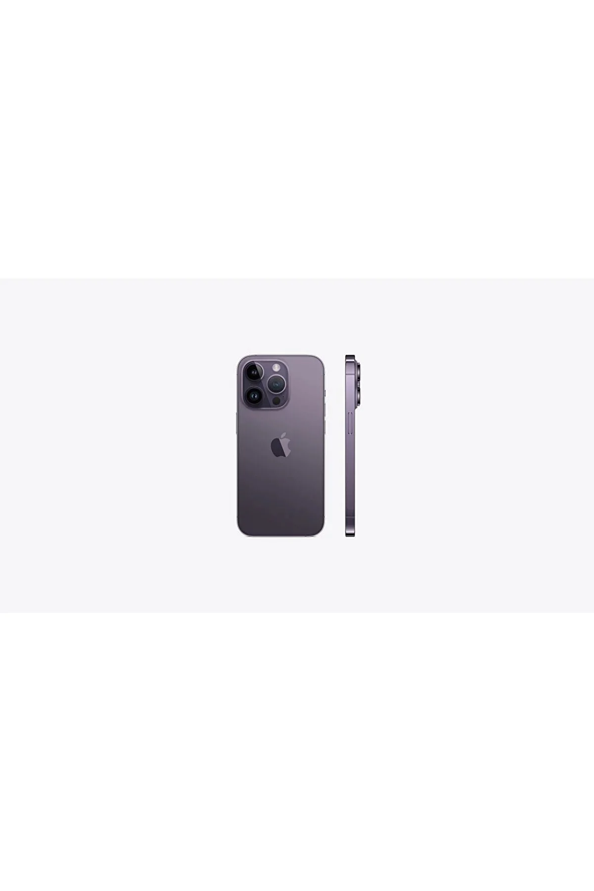 Iphone 14 Pro Max Batarya Pil Kapağı - Derin Mor görsel 2