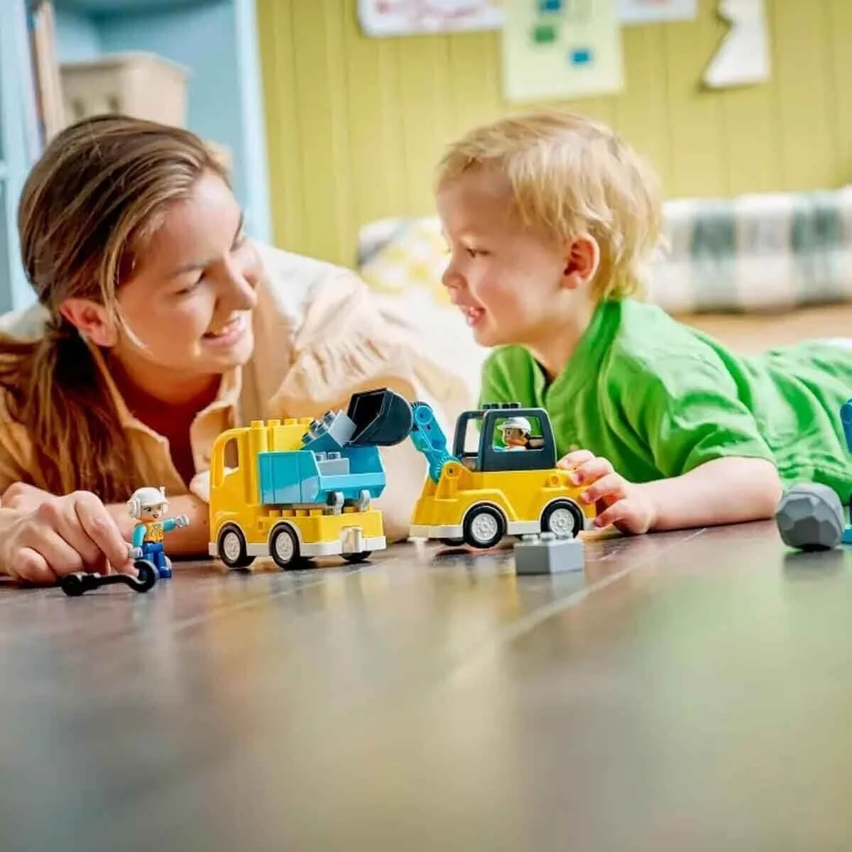 10475 Lego Duplo 3ü1 arada İnşaat Araçları 22 parça +2 yaş görsel 6