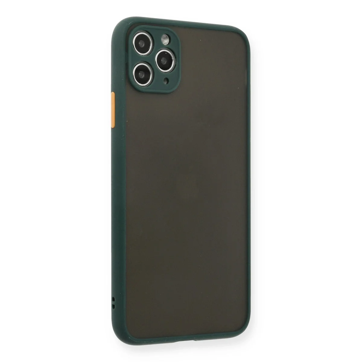 Apple İphone 11 Pro Max Kılıf Montreal Silikon Kapak - Yeşil görsel 2