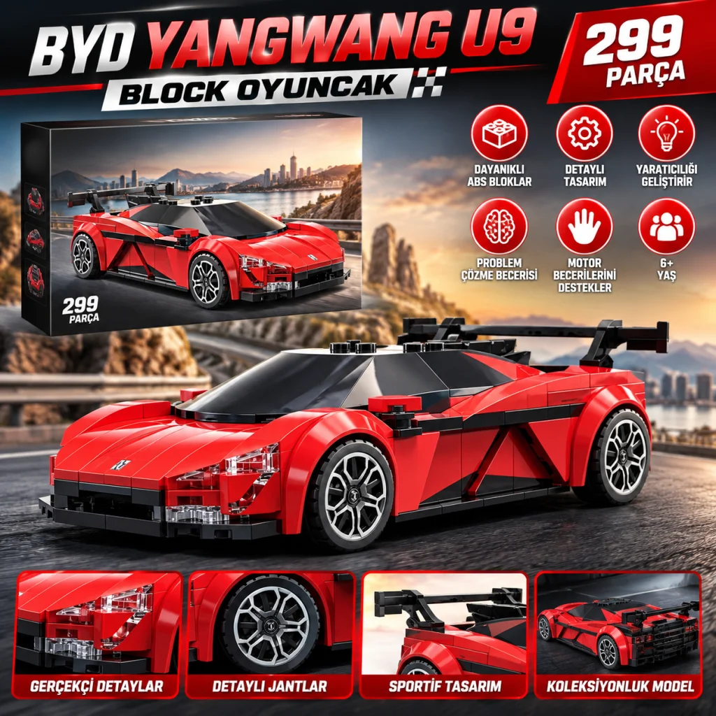 C51099W U9 299 Parça Block Oyuncak