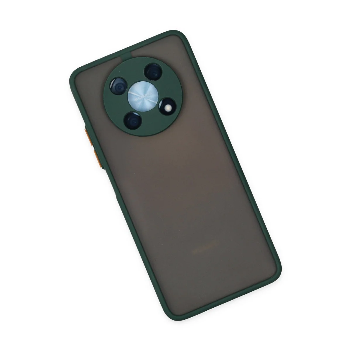 Huawei Nova Y90 Kılıf Montreal Silikon Kapak - Yeşil görsel 3