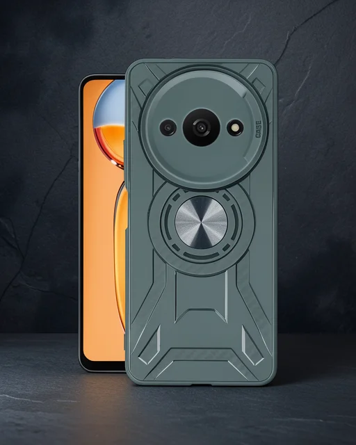 Xiaomi Redmi A3 4g Kılıf Lincoln Silikon - Koyu Yeşil