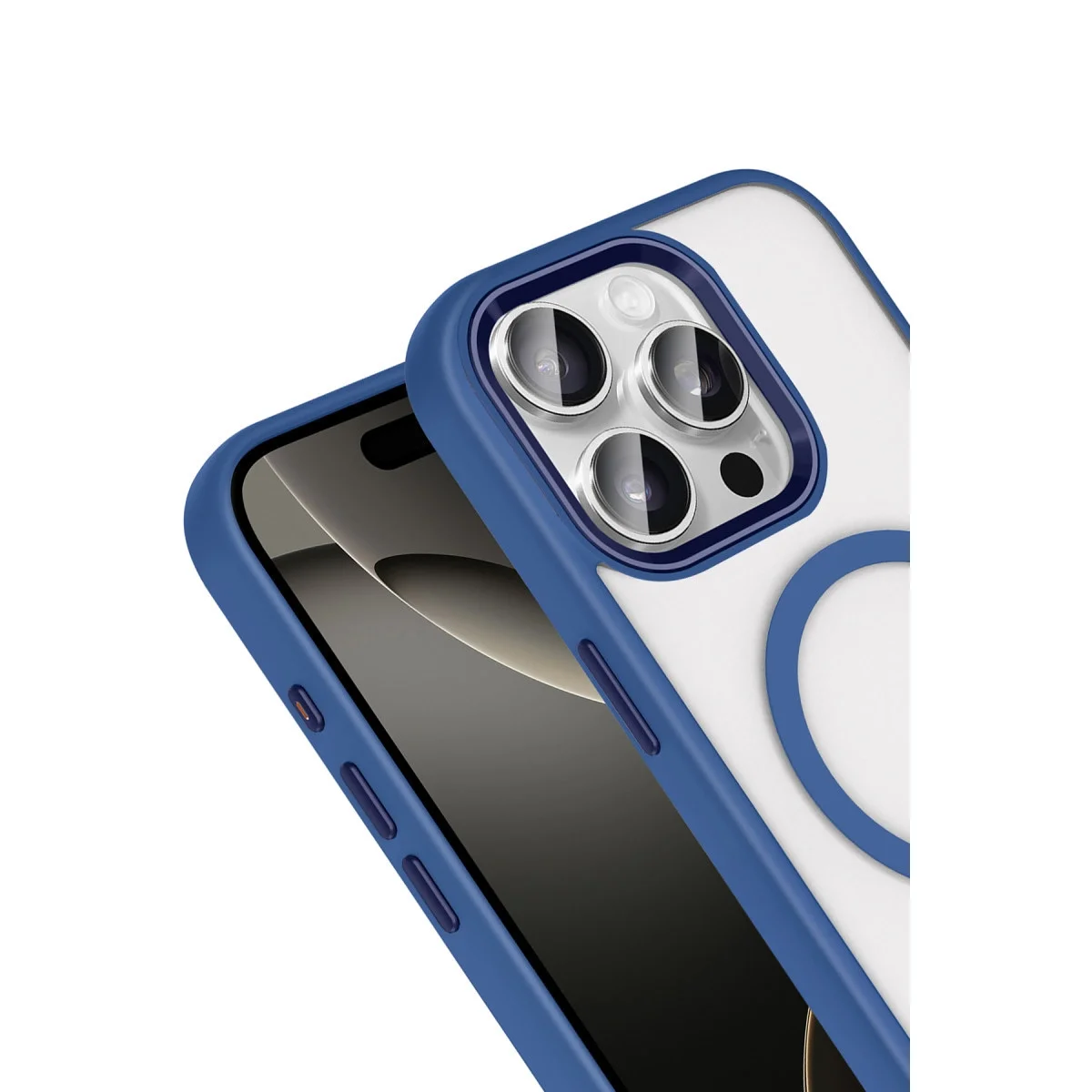 Joko Apple İphone 15 Pro Max Terea Magsafe Kapak - Lacivert görsel 4