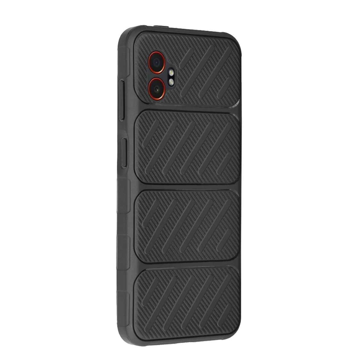 Samsung Galaxy Xcover 7 Pro Auto Focus Karbon Kapak - Siyah görsel 3