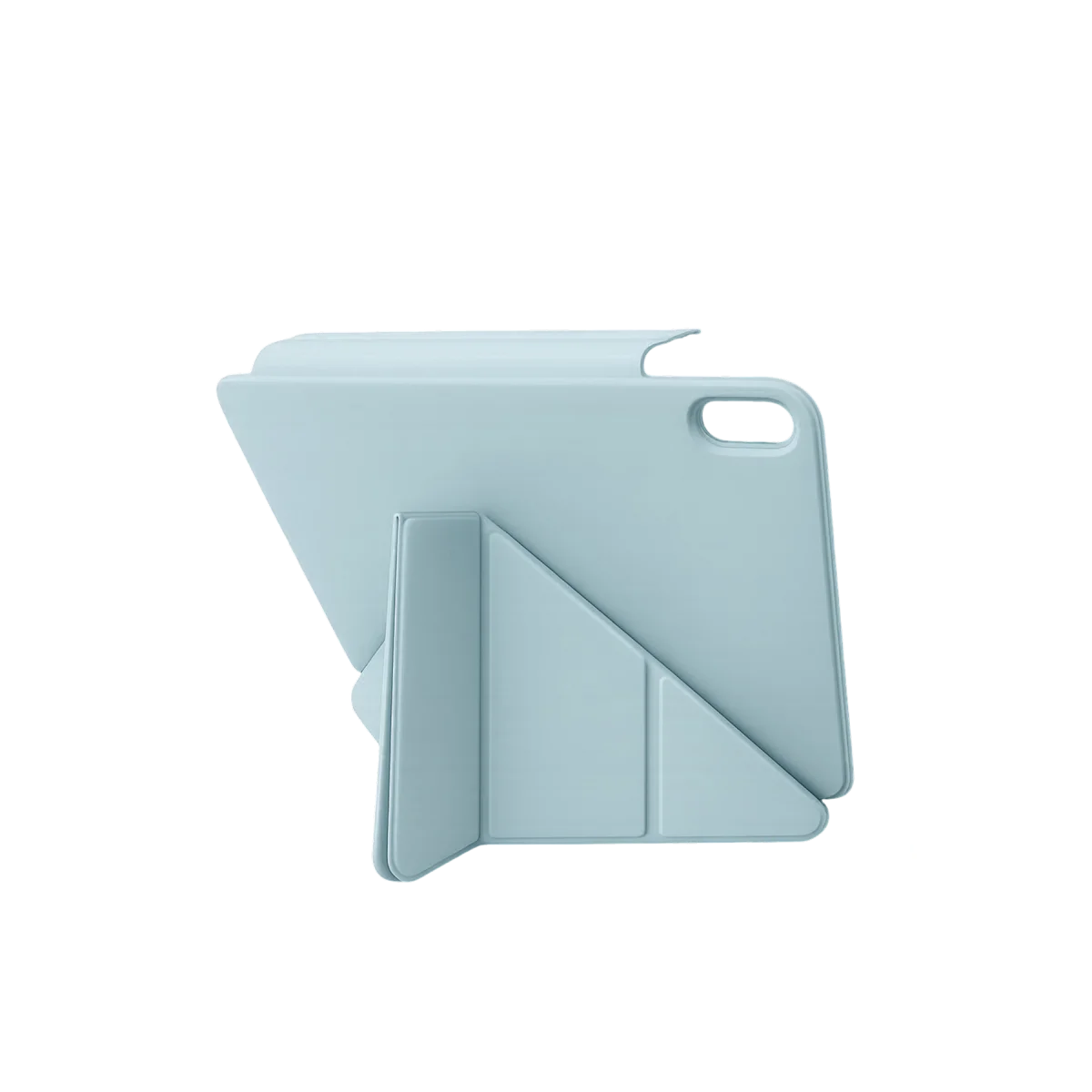 Apple iPad 2025 10.9 10.Nesil (A16) Edz Manyetik Standlı Tablet Kılıfı - Mavi görsel 3
