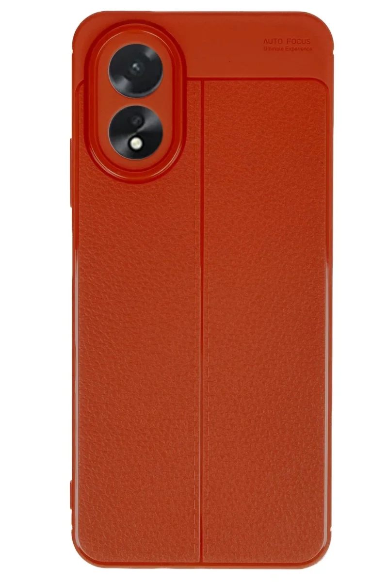 Oppo A38 Kılıf Auto Focus Kapak - Kırmızı görsel 2
