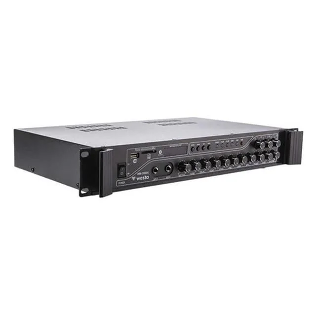 Westa Wm-2080u 200 Watt Trafolu 3 Bölge Kontrollü Mixer Anfi görsel 2