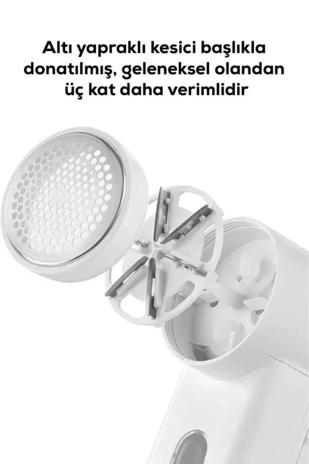 Şarjlı 2 Hızlı 6 Bıçaklı Tüy ve Tiftik Tezleme Makinesi görsel 4