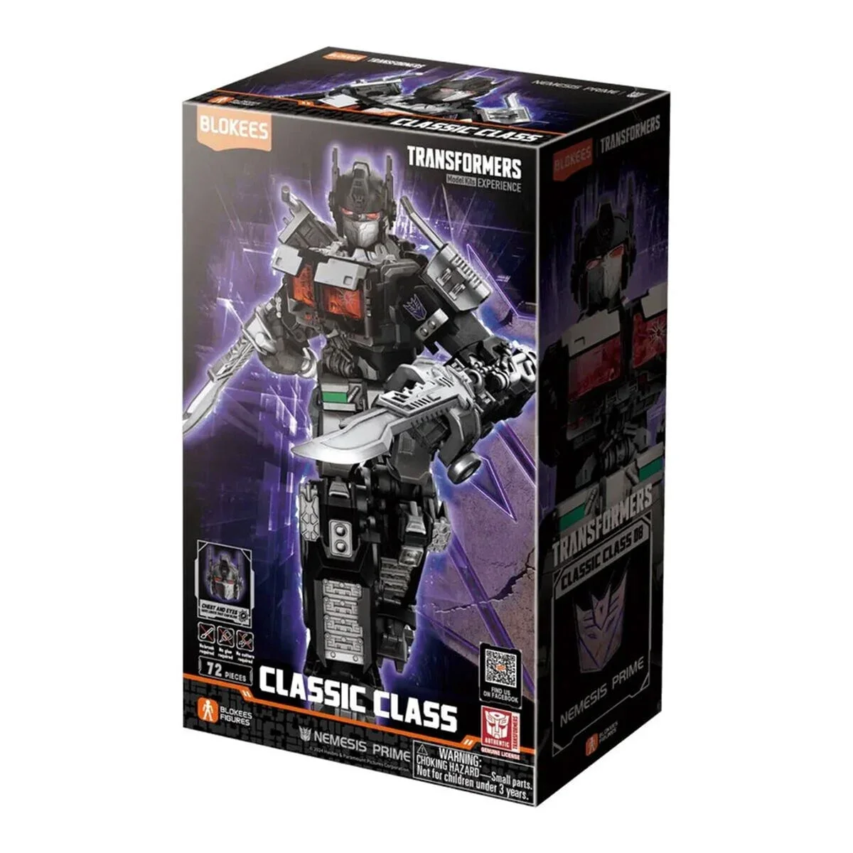 2071155 Sun-blo-figür Transformers Classıc Class 08 Nemesıs Prıme Trns görsel 3