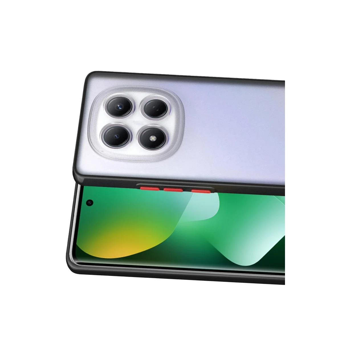 Xiaomi Redmi Note 15 4g Montreal Silikon Kapak - Siyah görsel 2