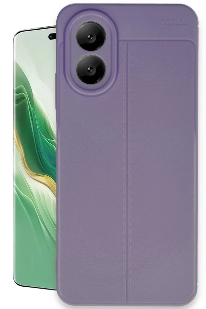 Oppo A38 Kılıf Auto Focus Kapak - Lila