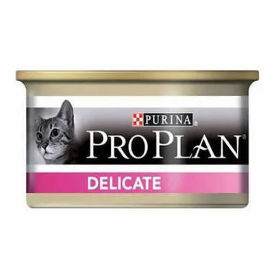 Delicate Hindili Yetişkin Kedi Konservesi 12 Adet 85 Gr
