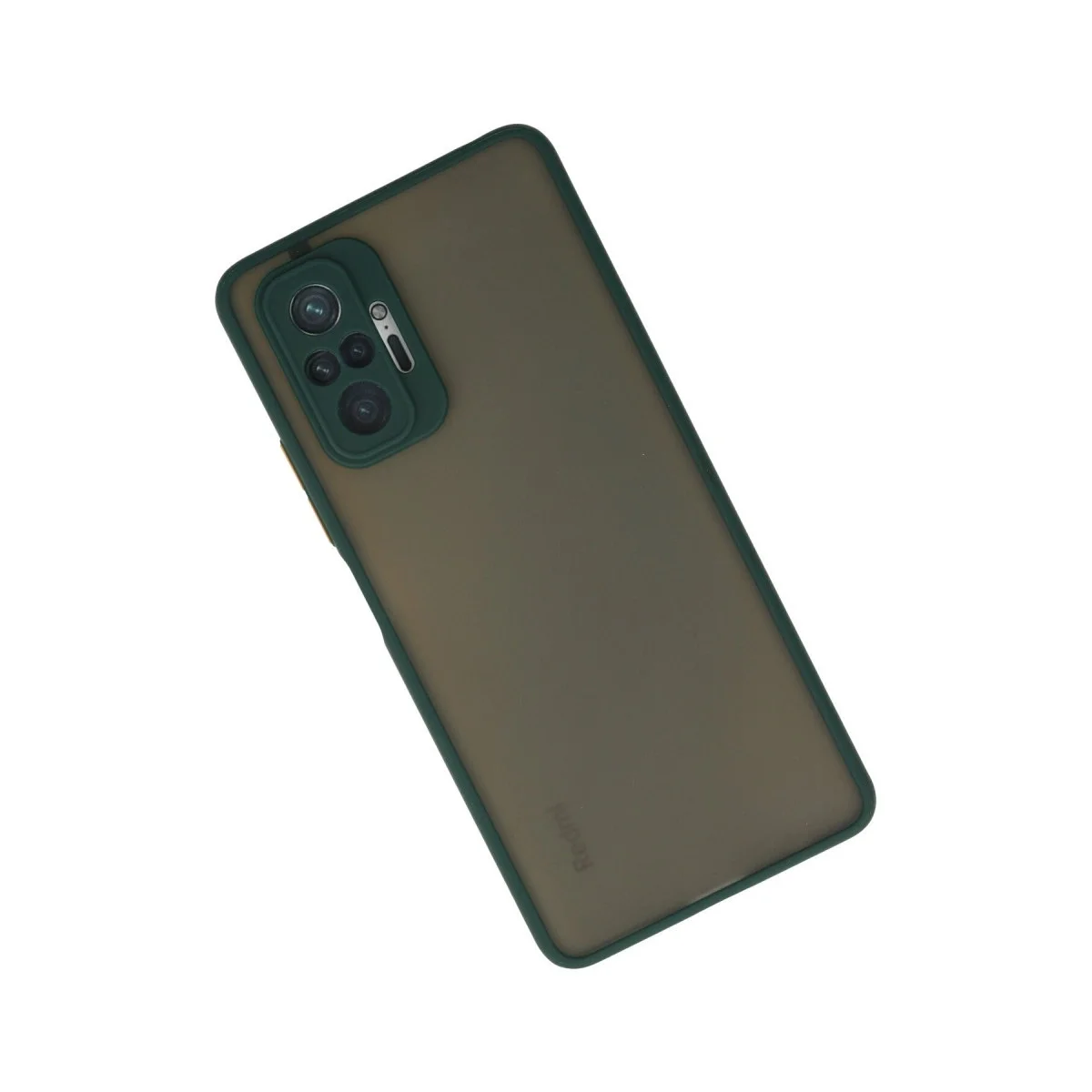 Xiaomi Redmi Note 10 Pro Kılıf Montreal Silikon Kapak - Yeşil görsel 2