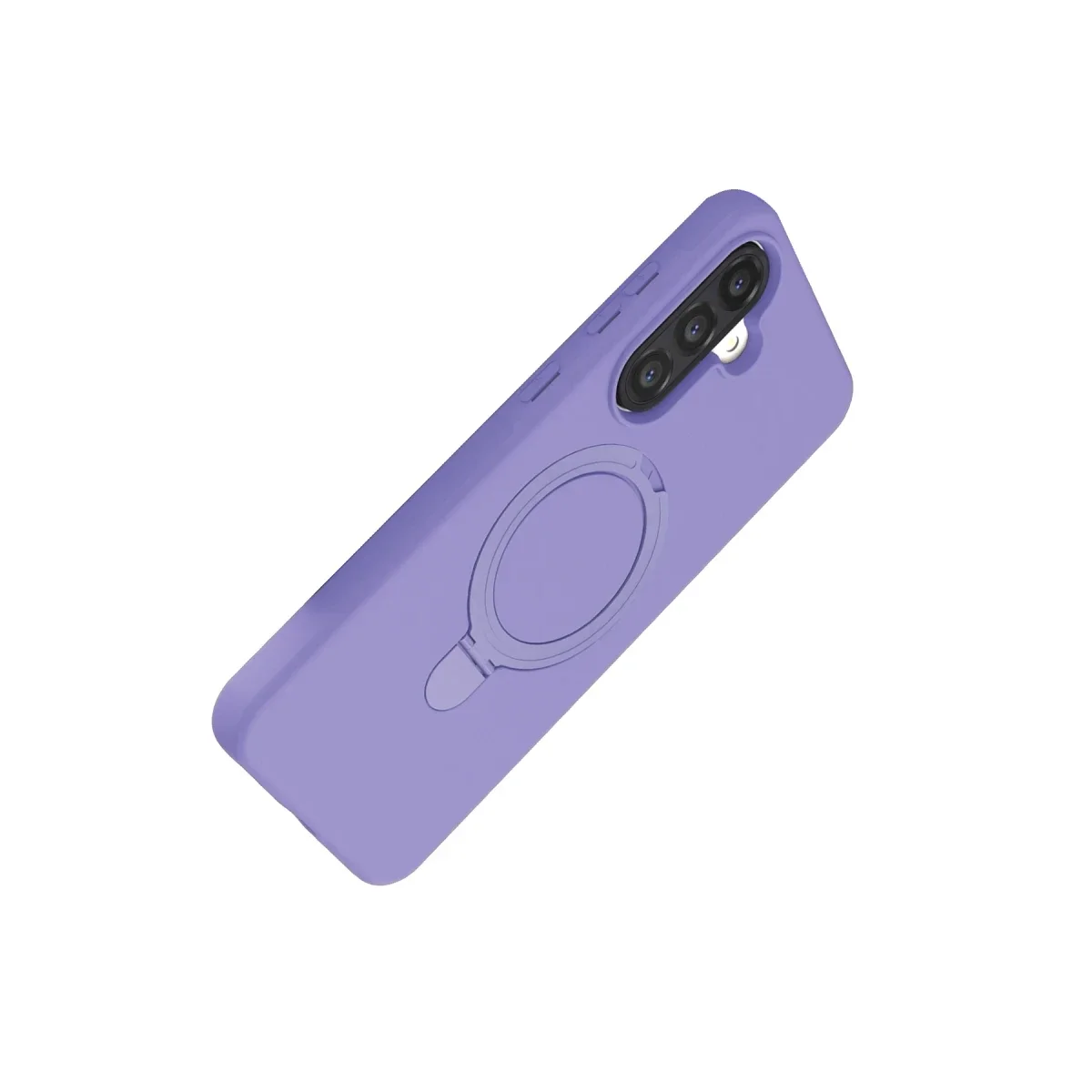 Samsung Galaxy A36 Regal Magsafe Standlı Kapak - Lila görsel 4