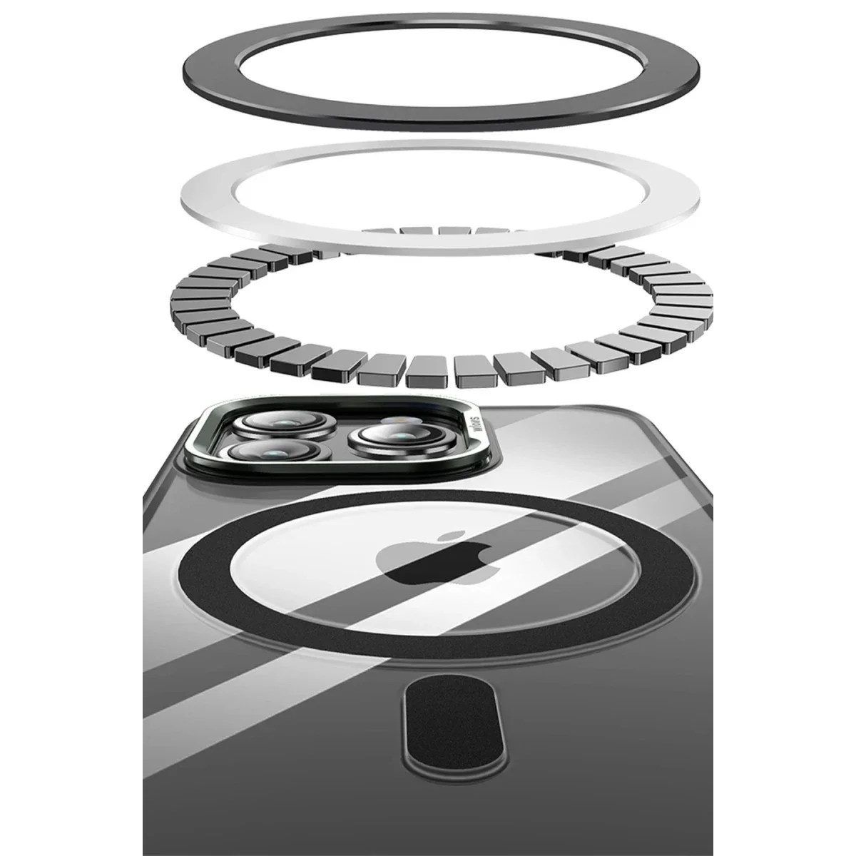 Joko Apple iPhone 14 Pro Drop Magsafe Kapak - Derin Mor görsel 3