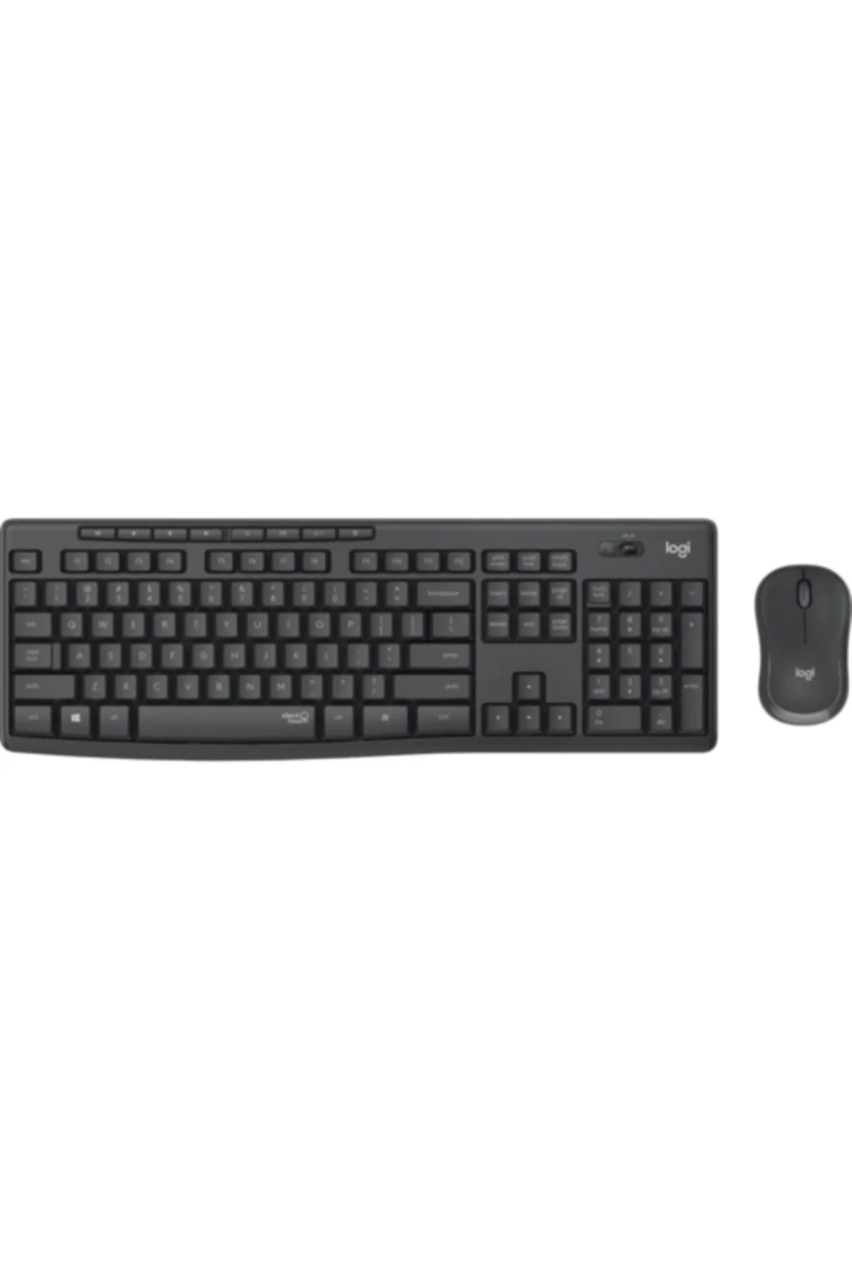MK295 Q Tr Sessiz Kablosuz Klavye Mouse Set Siyah 920-009804