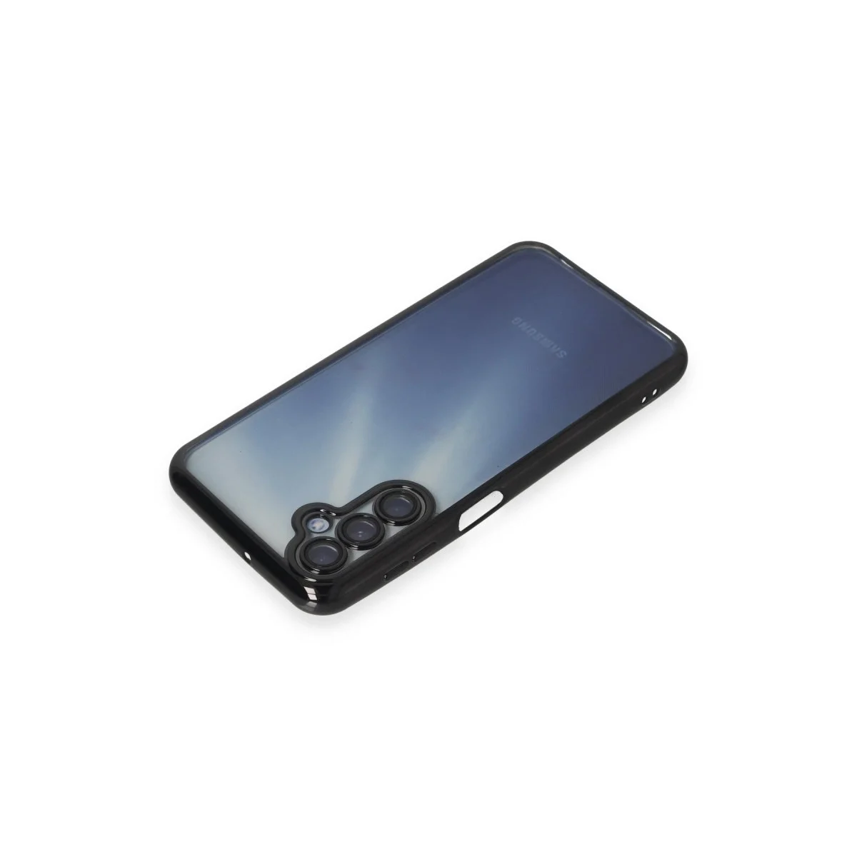 Samsung Galaxy A15 4g Kılıf Razer Lensli Silikon - Siyah görsel 3