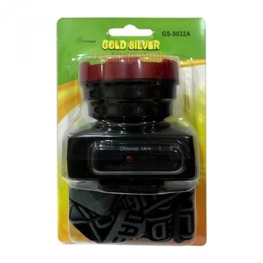 GS-5032A 3 Watt Power LED Şarj Edilebilir Kafa Feneri görsel 2