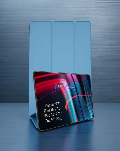 Apple İpad 5 Air 9.7 Kılıf Tablet Smart Kılıf - Mavi