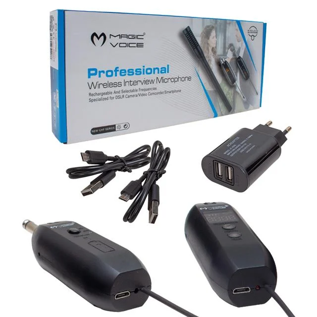 Magicvoice Mv-19603 UHF Kablosuz Kamera Uyumlu krofon görsel 3