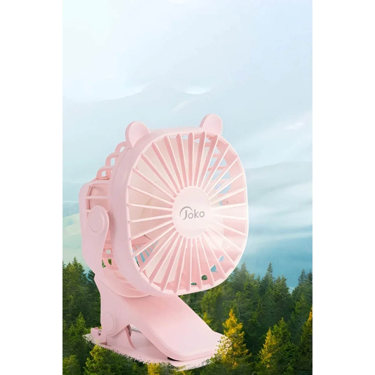 Joko JS03 Masaüstü Soğutma Fanı - Beyaz görsel 3