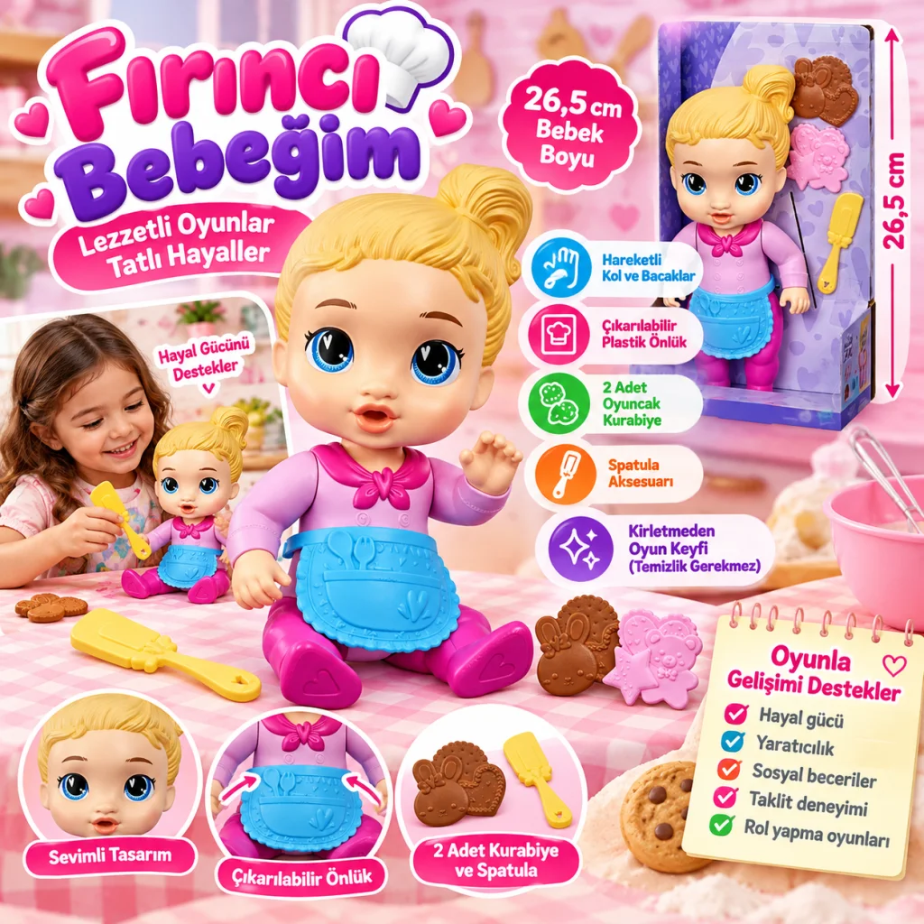 G2983 Fırıncı Bebeğim