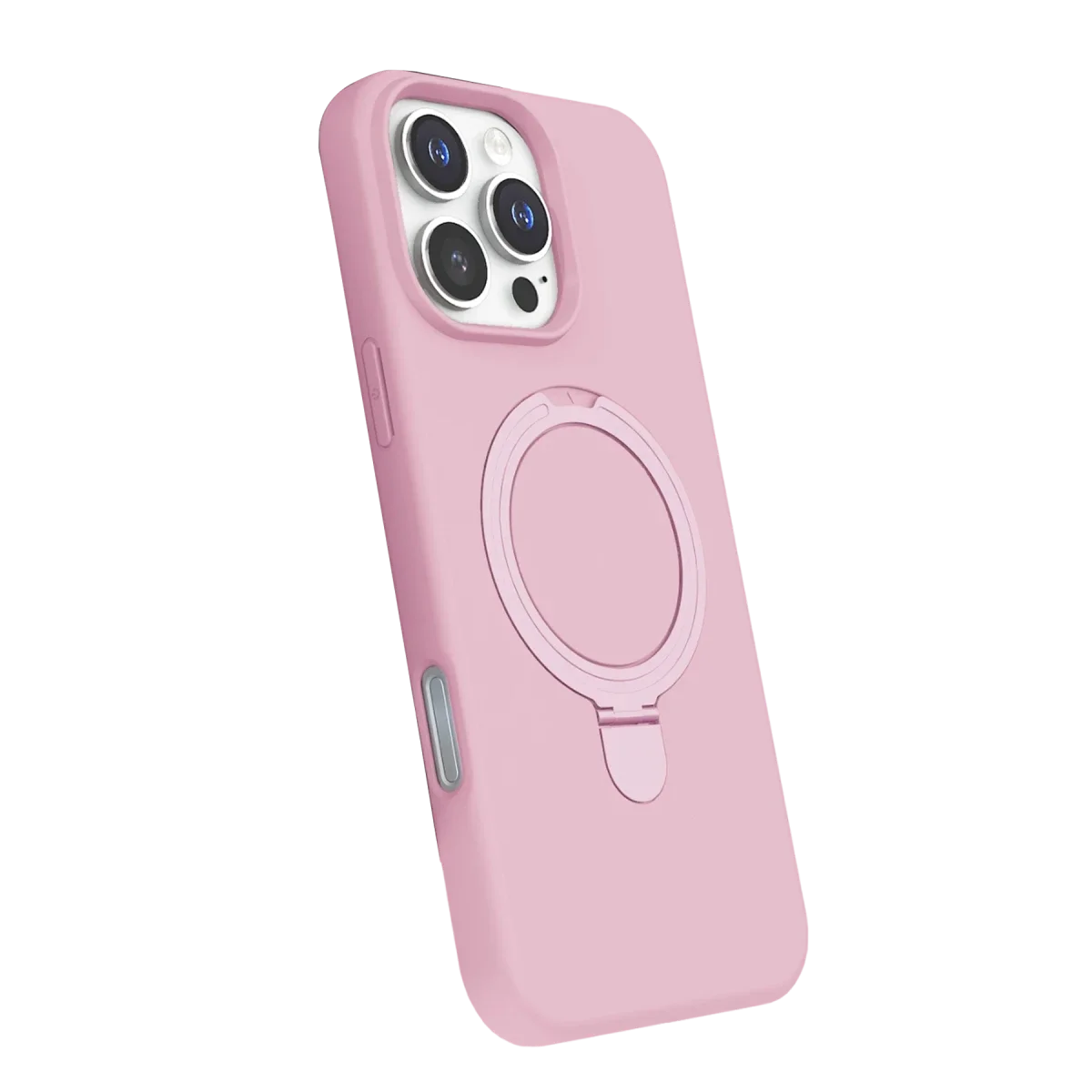 Apple iPhone 16 Pro Max Regal Magsafe Standlı Kapak - Açık Pembe görsel 2
