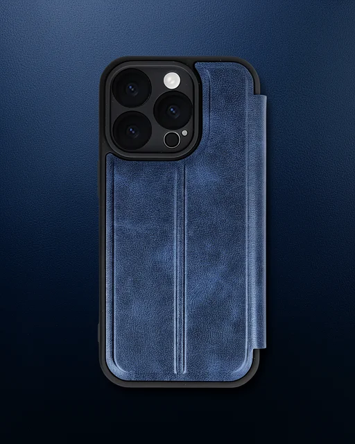 Apple İphone 16 Pro Kılıf Flip Cover - Lacivert