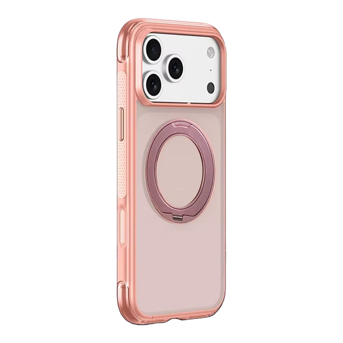 Joko Apple iPhone 18 Pro/17 Pro Airbag Ring Yüzüklü Magsafe Kapak - Pembe