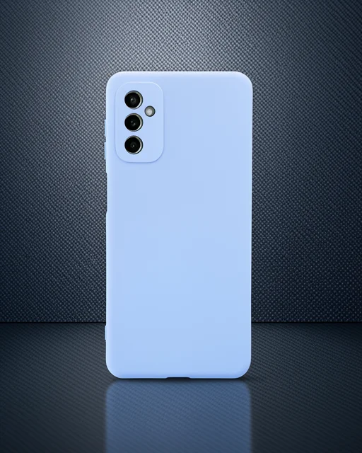 Samsung Galaxy M52 5g Kılıf Nano İçi Kadife Silikon - Lila