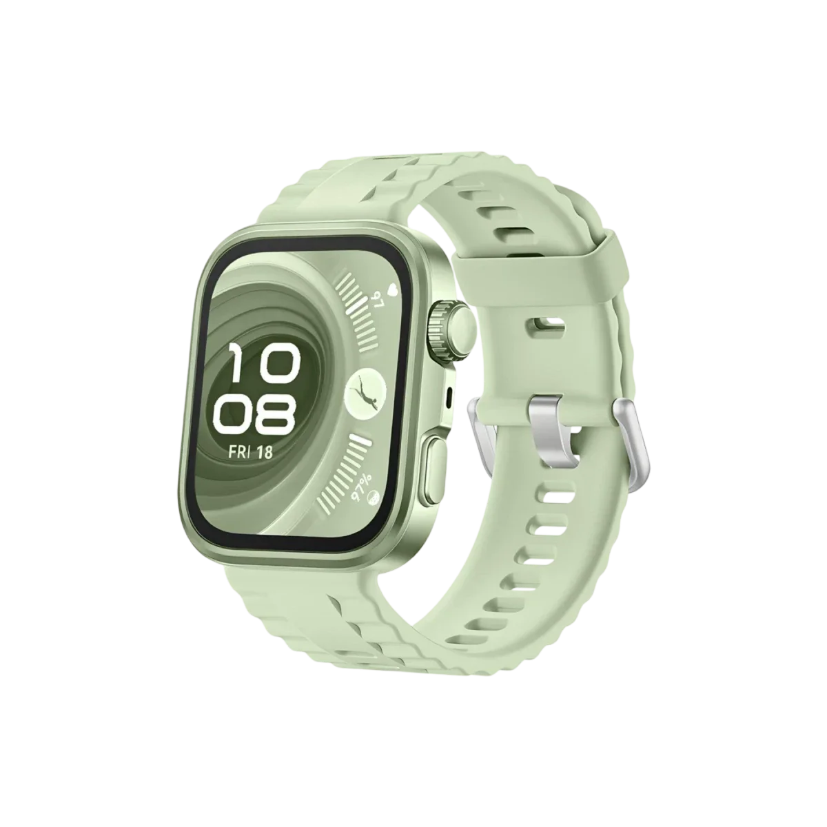 Huawei Fit 4 Nova Silikon Kordon - Açık Yeşil