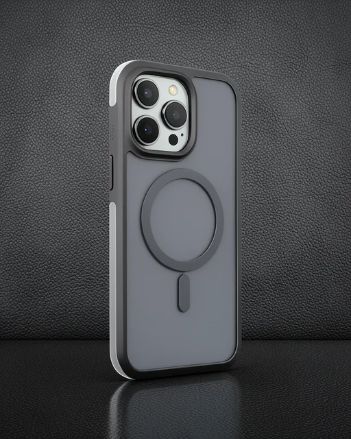 Joko Apple İphone 15 Pro Max Toras Airbag Magsafe Kapak - Titan Gri