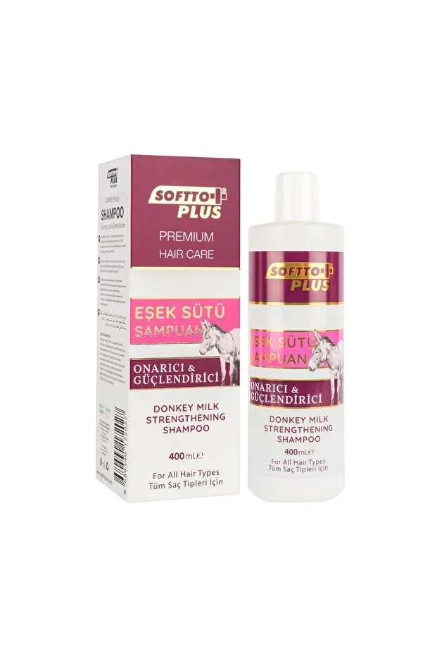 Softto Saç Bakım Şampuanı 400 Ml - Eşek Sütü 400ML