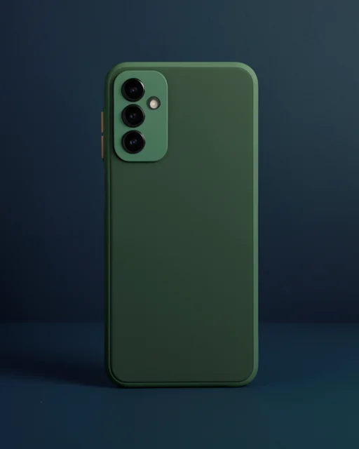 Samsung Galaxy M13 Kılıf Montreal Silikon Kapak - Yeşil
