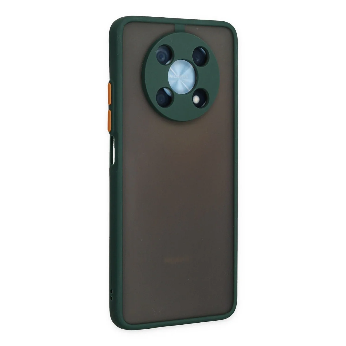 Huawei Nova Y90 Kılıf Montreal Silikon Kapak - Yeşil görsel 2