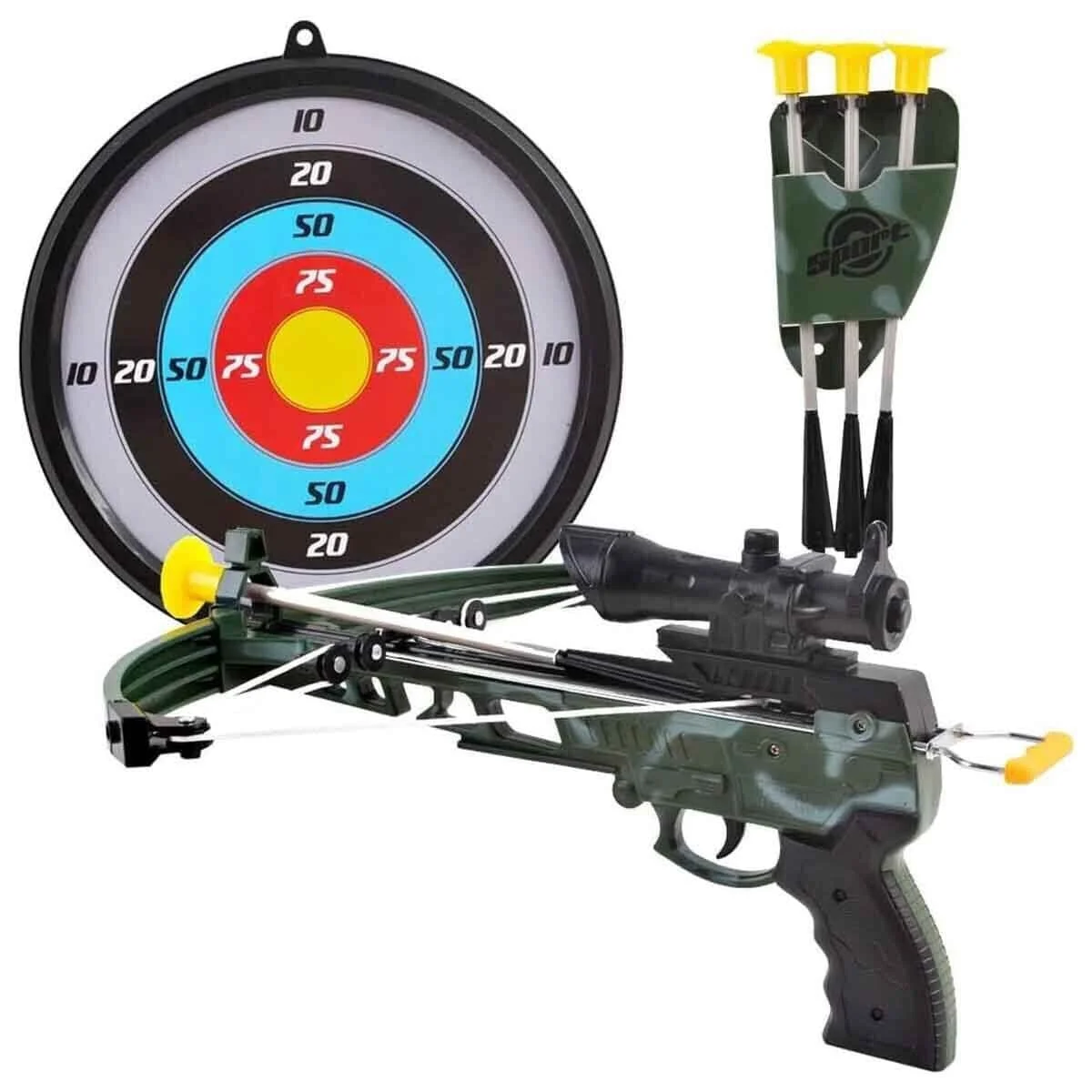 01035881 Sun-yfn-ok Set Crossbow Askeri 4 Vak Ok Sadak Hedefli görsel 2