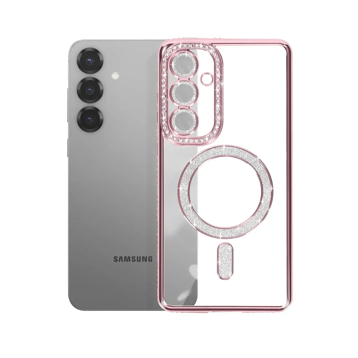 Samsung Galaxy S26 Plus Joke Simli Magneticsafe Kılıf - Pembe görsel 3