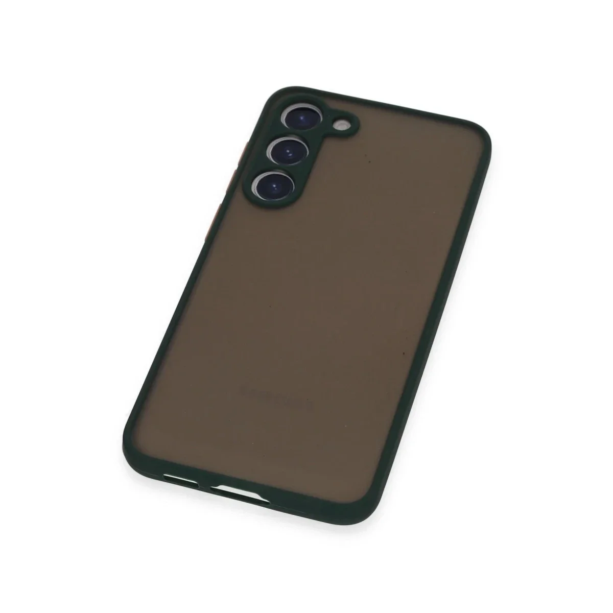 Samsung Galaxy S23 Plus Kılıf Montreal Silikon Kapak - Yeşil görsel 4