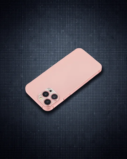 Apple İphone 12 Pro Shine Kamera Lens Koruma Cam - Pembe