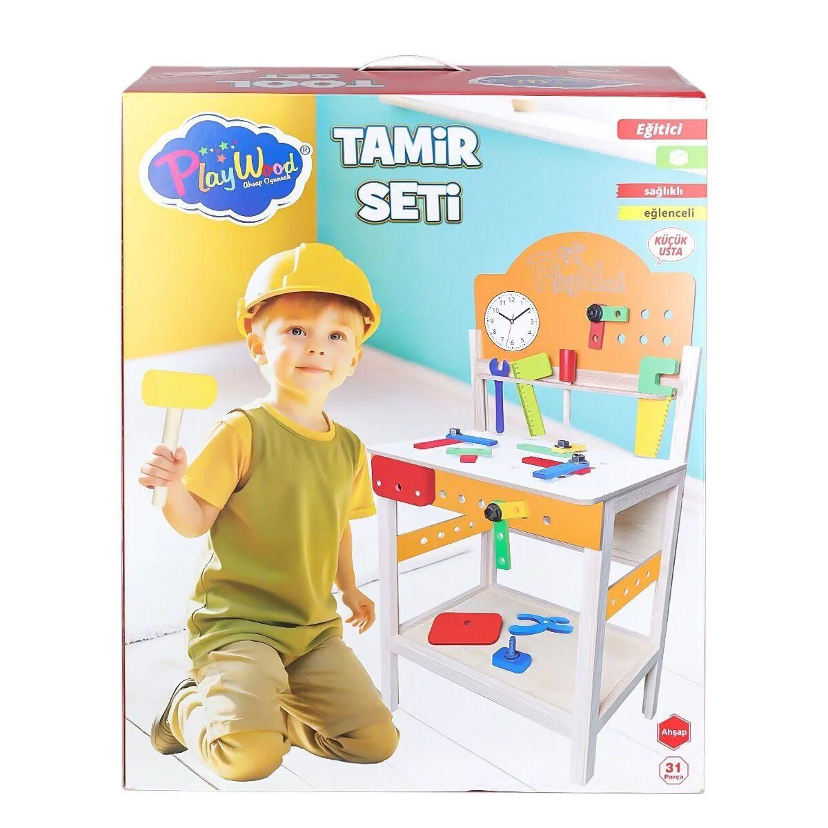ONY-412 Ahşap Tar Seti -Onyıl Oyuncak