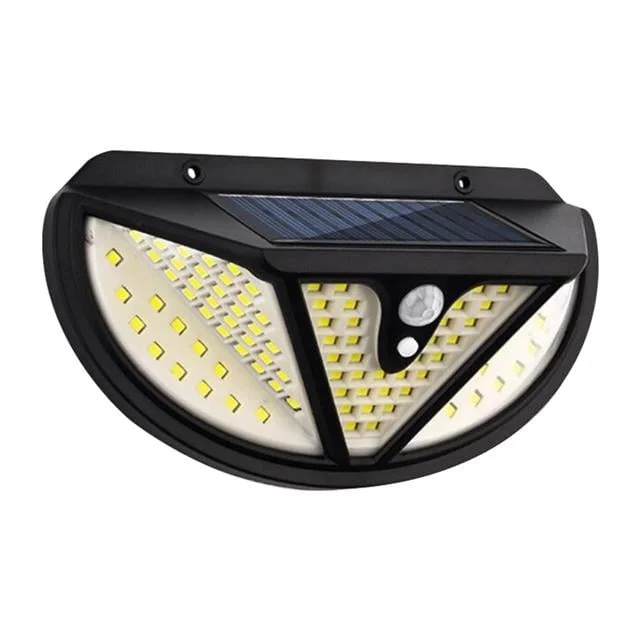 MX-118 118 SMD Ledli Hareket Sensörlü Üç Modlu Solar Duvar Lambası görsel 5