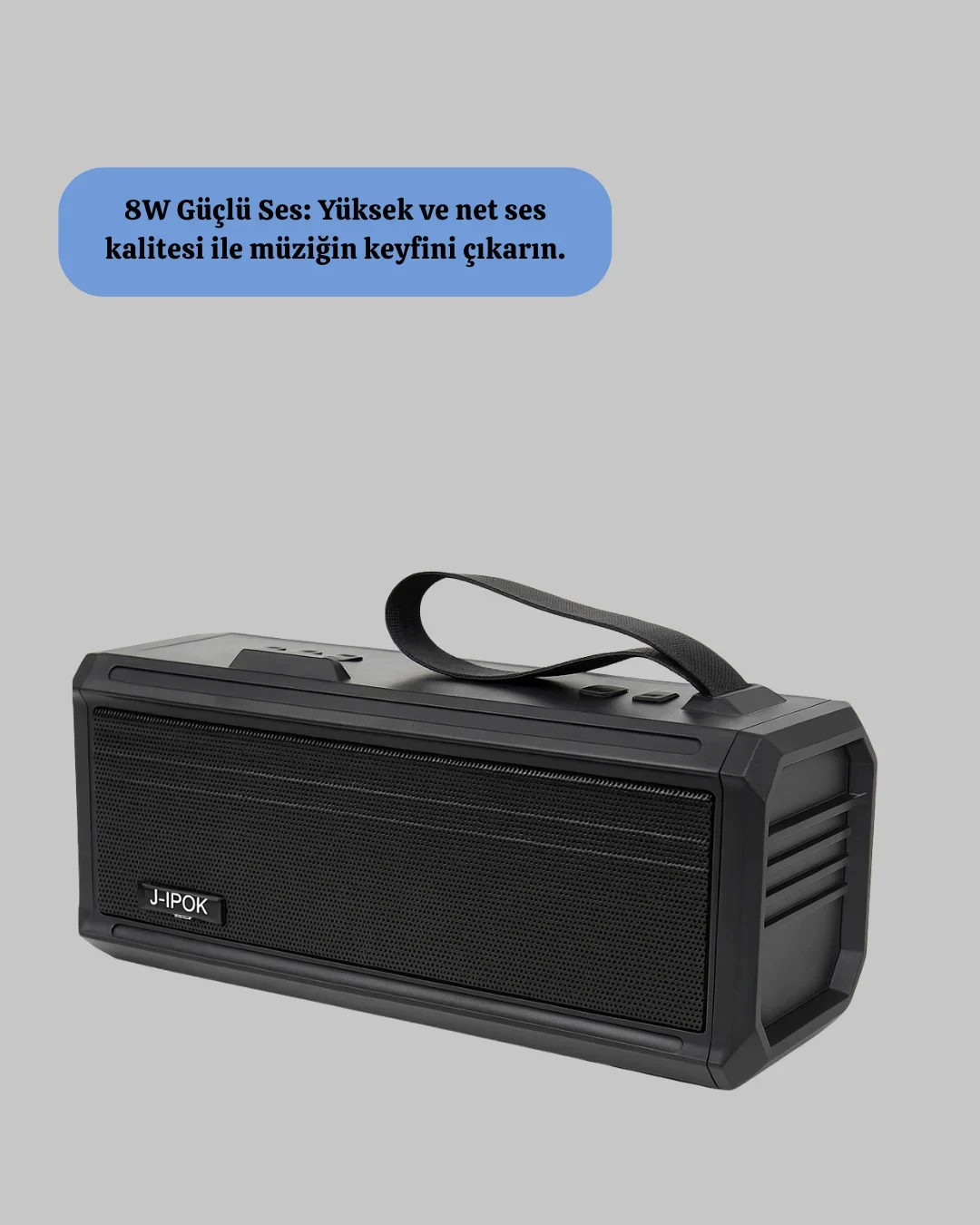 Taşınabilir J-IPOX P520 1200 mAh Bluetooth Hoparlör krofonlu Yeni Nesil görsel 2
