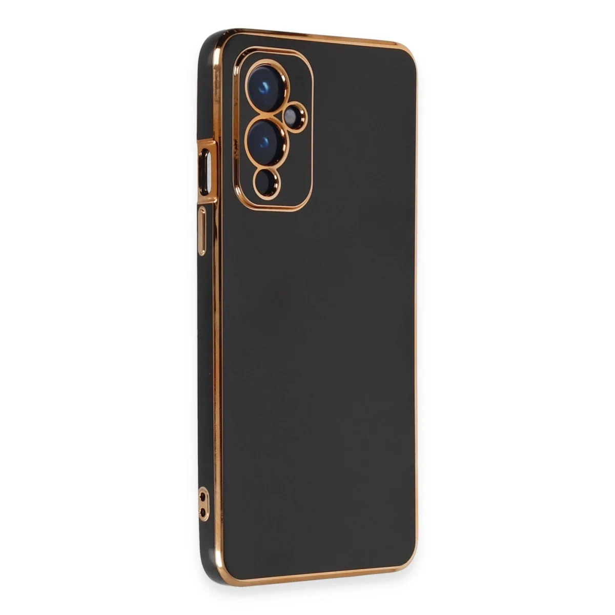 One Plus 9 Kılıf Volet Silikon - Siyah görsel 2