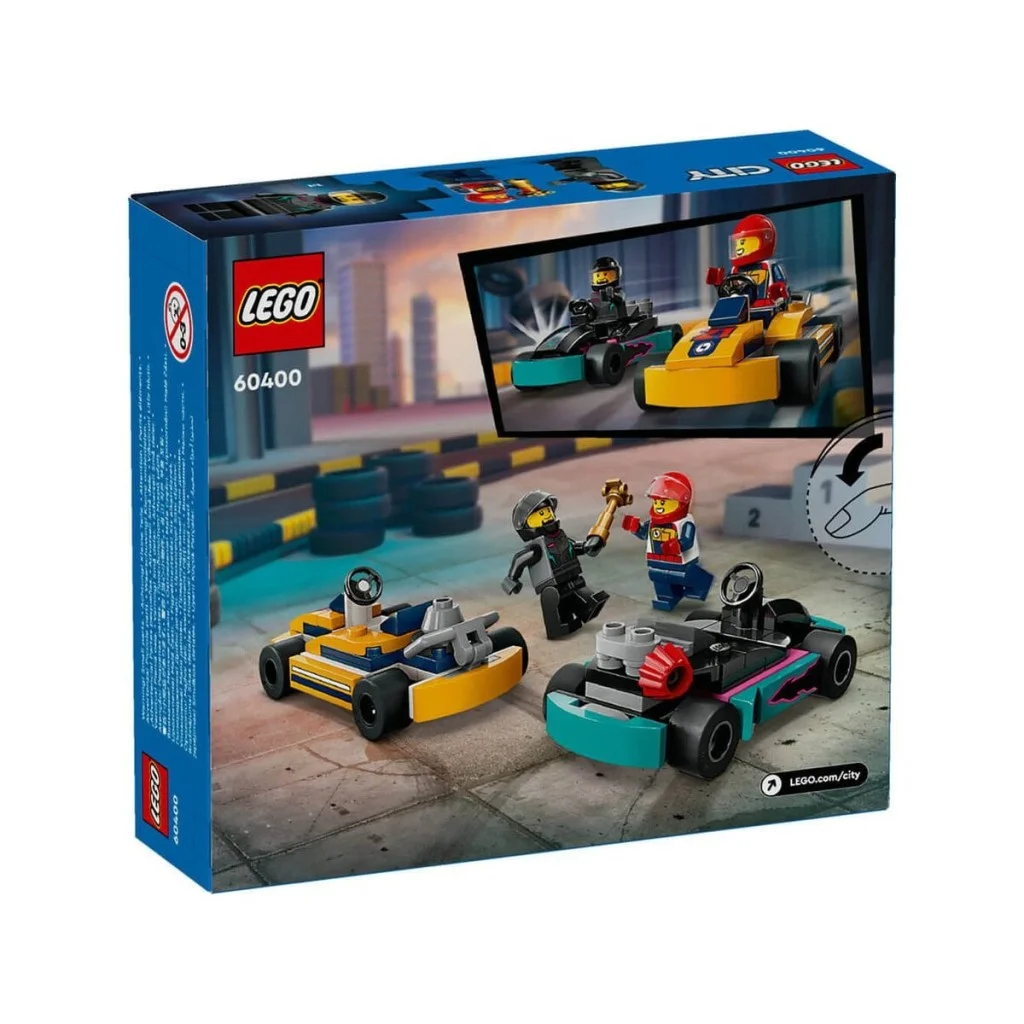 60400 ® City Go-Kart ve Yarış Sürücüleri 99 parça +5 yaş görsel 5