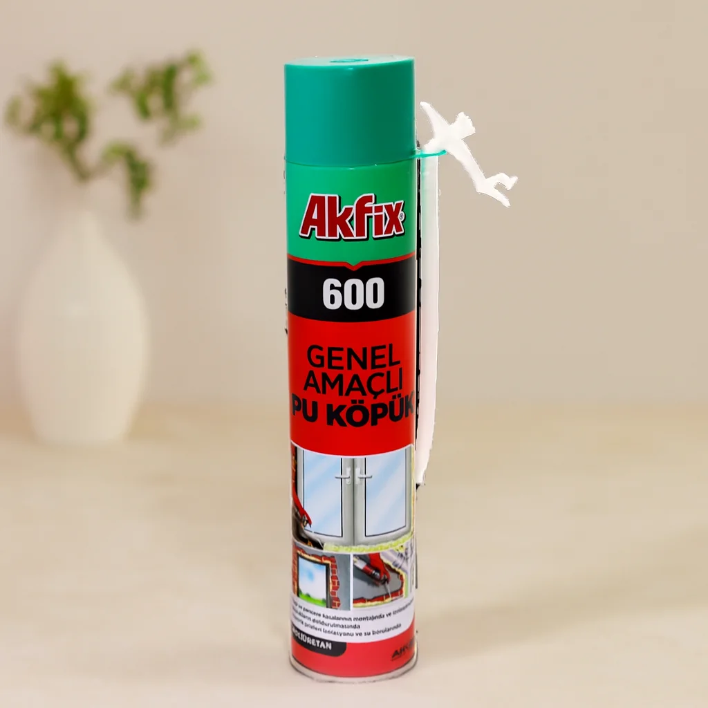 Genel Amaçlı PU Montaj Köpüğü 600 g