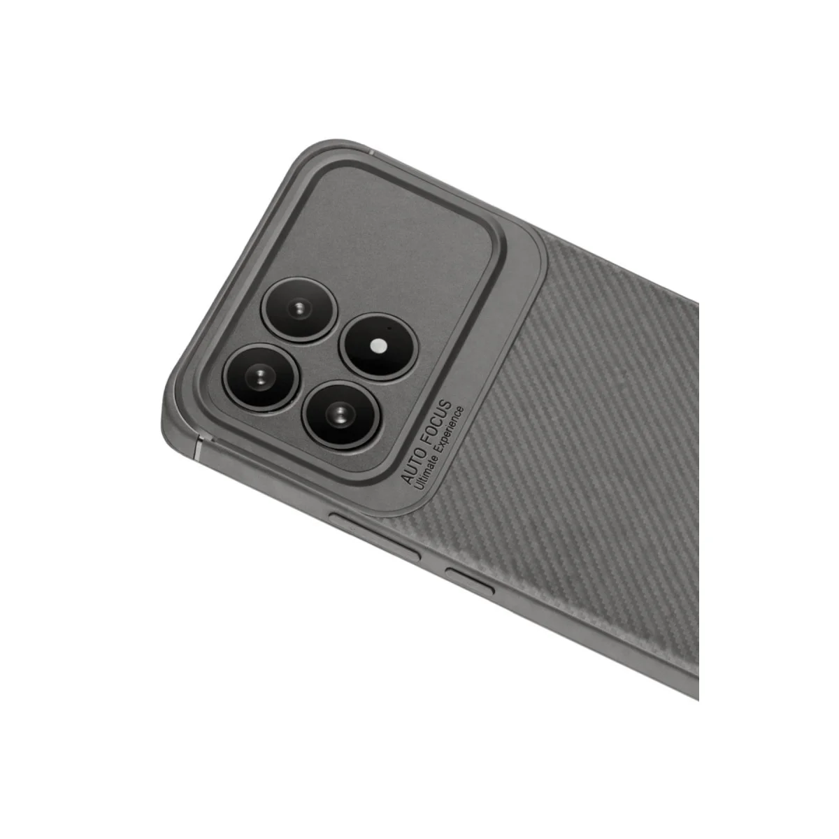 Xiao Poco F8 Pro Auto Focus Karbon Kapak - Gri görsel 3