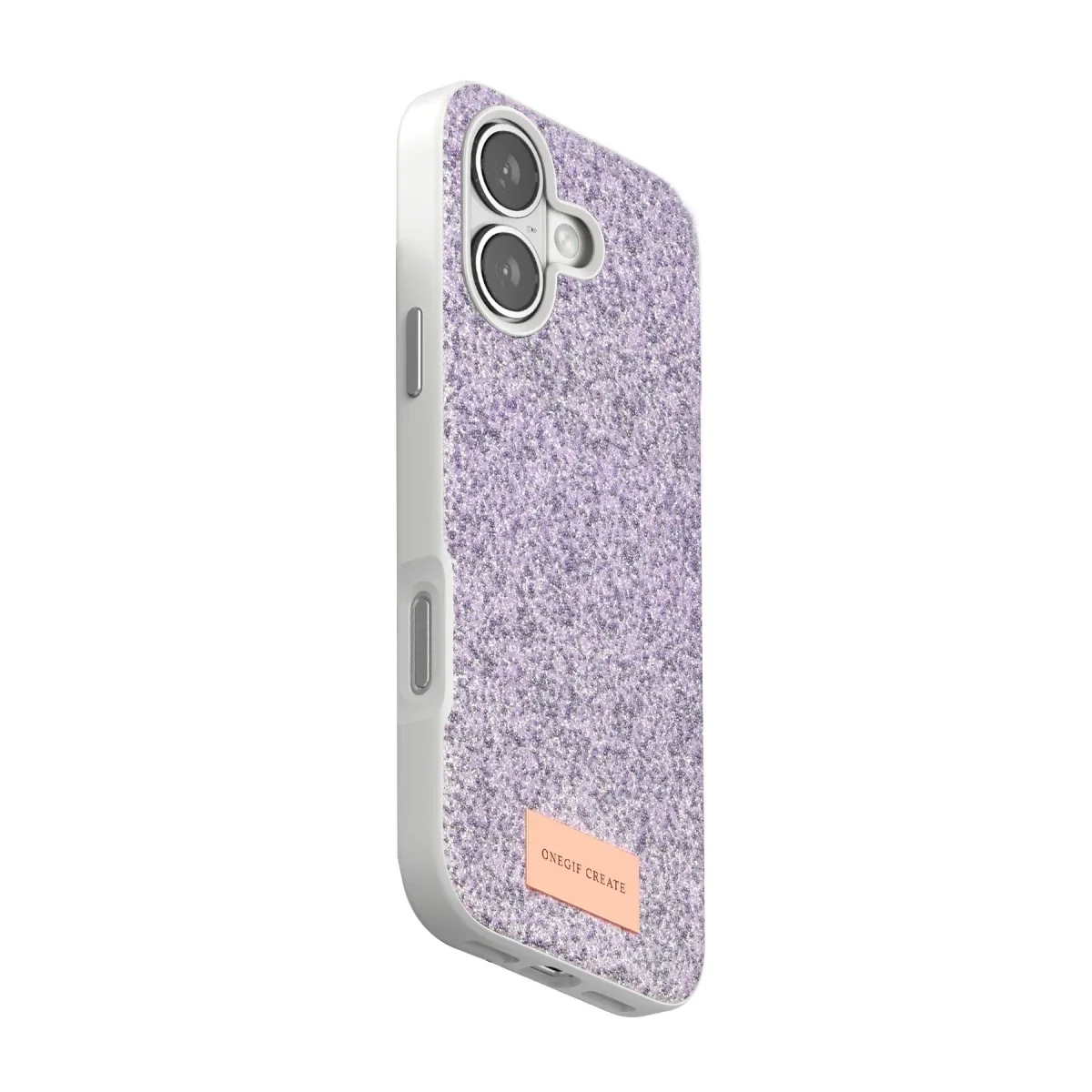 Onegif Apple iPhone 17 Bright Simli Kapak - Lila görsel 3