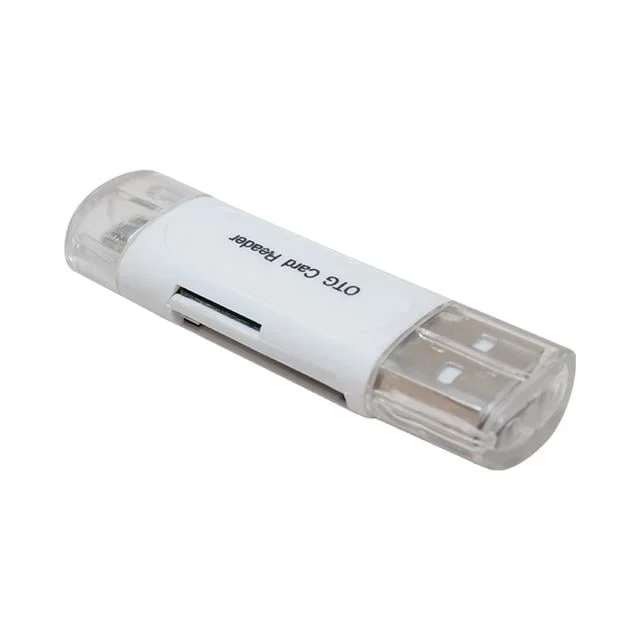 USB To cro USB + Kart Okuyucu Otg Çevirici görsel 5