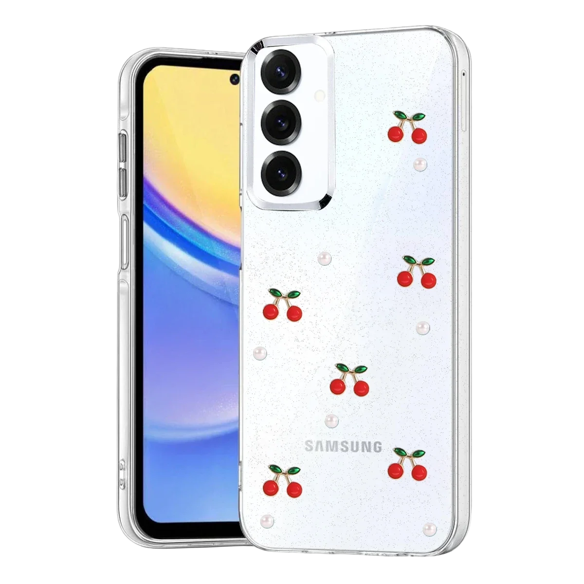 Samsung Galaxy S25 Fiyonk Desenli Kapak - Desen 9